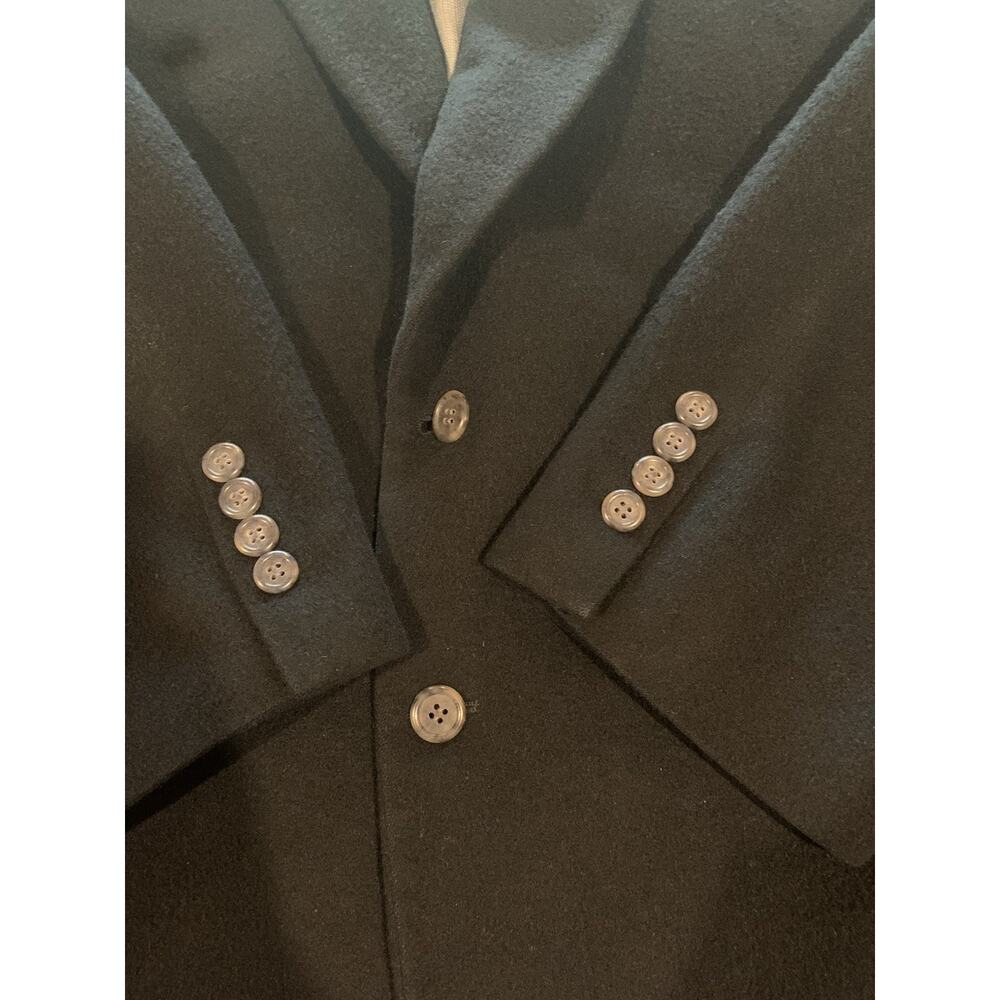 Roundtree & Yorke Black Camel Hair Blazer Sport Coat Mens 46L - Picture 6 of 15